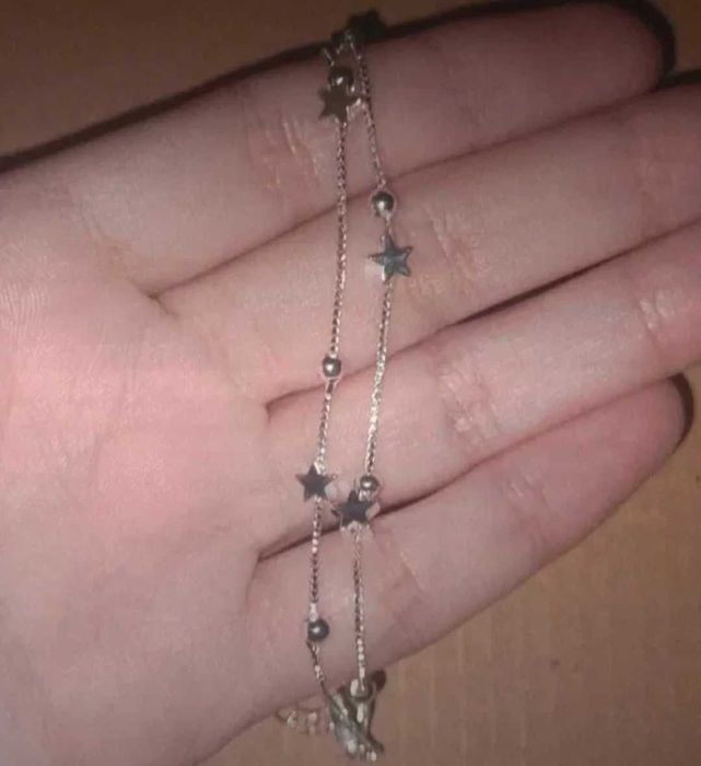 Argint 925 bratara cu stelute