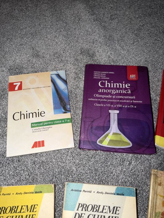 Cărți de chimie
