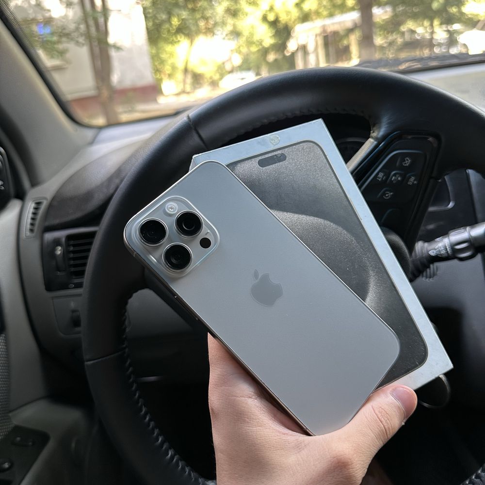 iPhone 15Max Natural 1 Terabayt 100% Radnoy Karobka Dak !!!