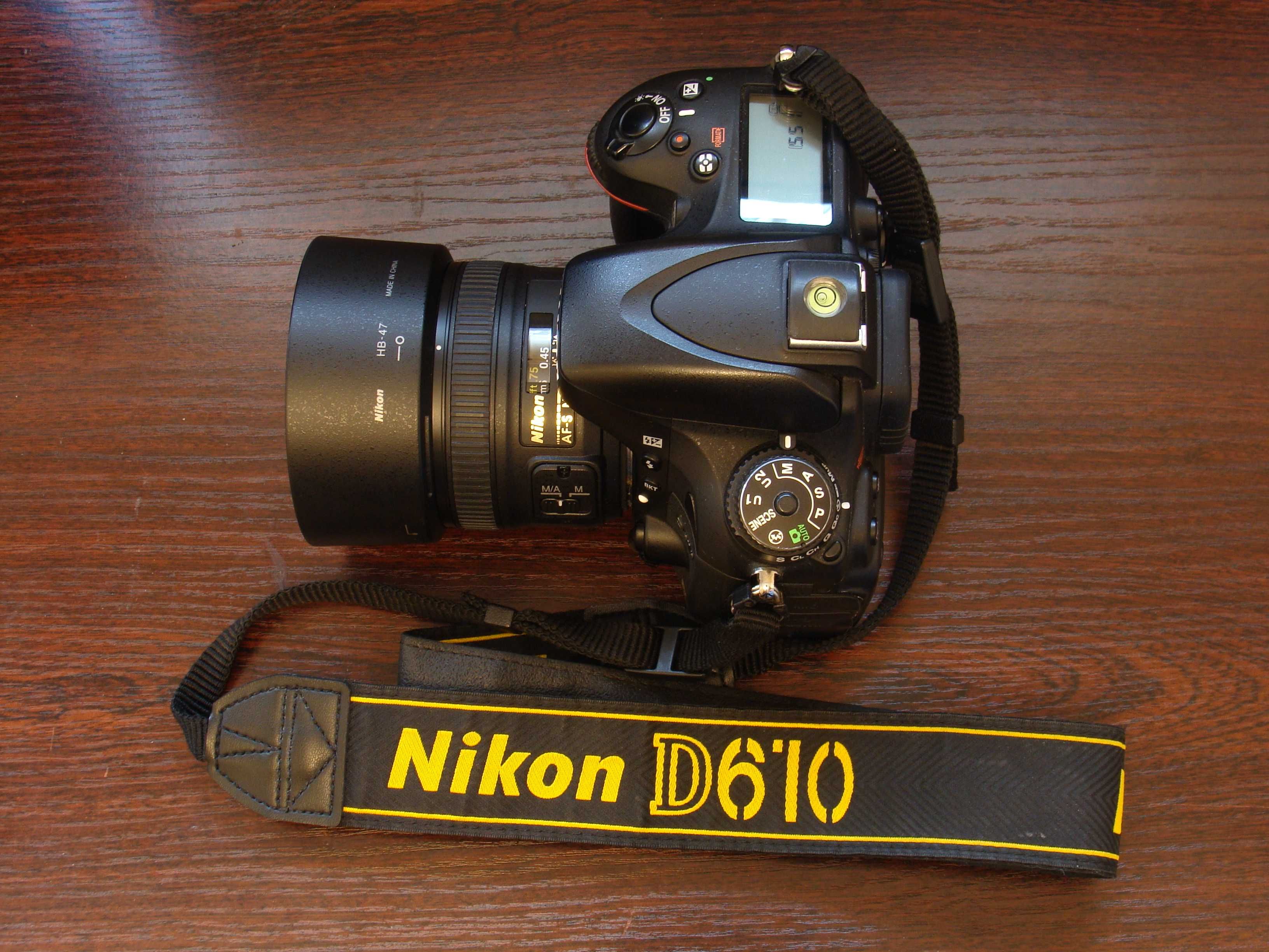 Nikon D610 + NIKKOR 50 mm f/1.8G