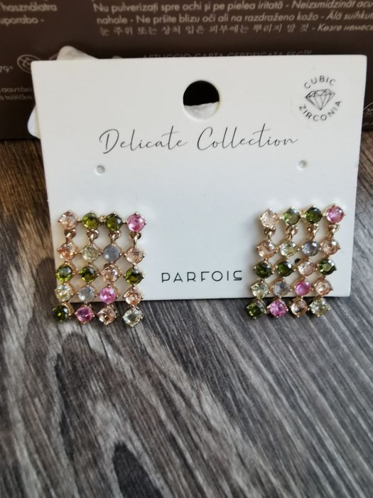 Cercei aurii din zirconiu-Parfois