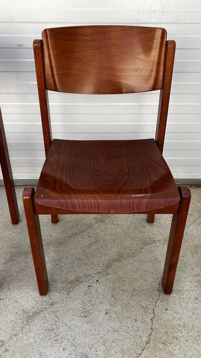 4 scaune mid-century modern, anii 1970