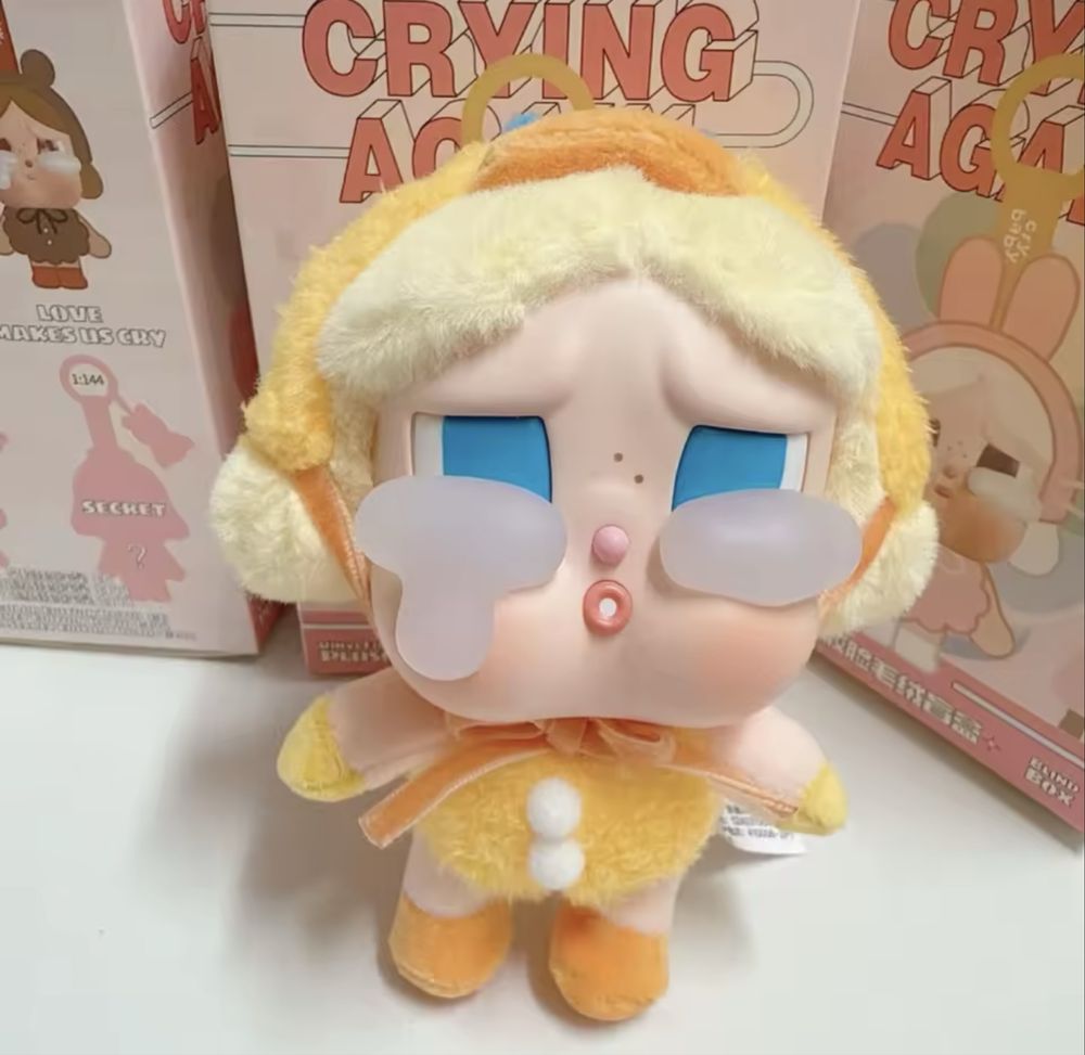 Labubu Crying agaain baby плюшена играчка/Плачещо бебе/Labubu