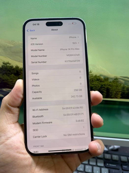 iphone 14 pro max 256 GB