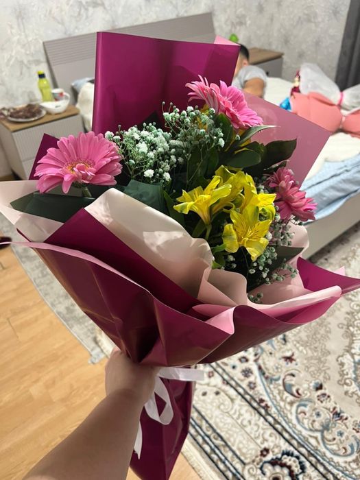 Букеты по 5000 тысяч.