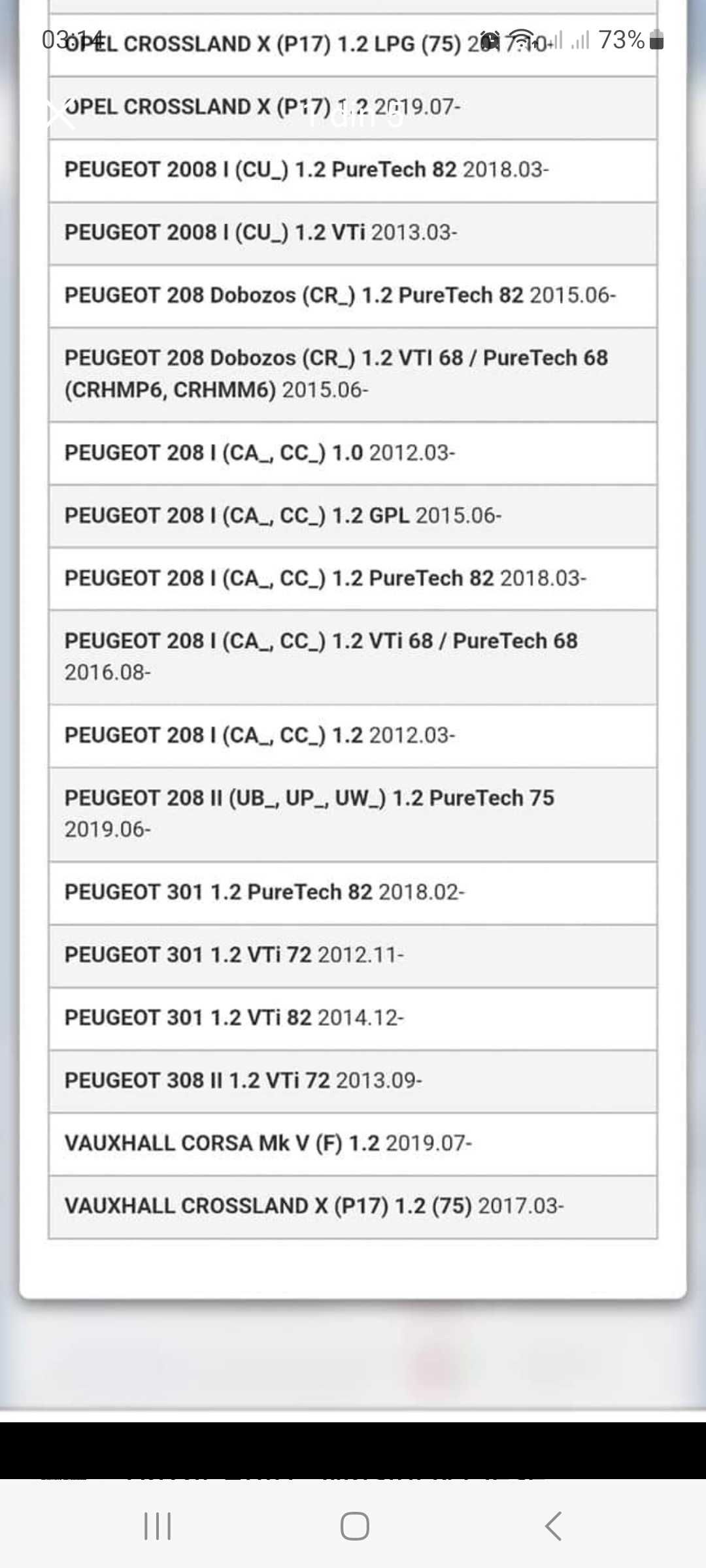 Distribuție plus curea accesorii Peugeot Citroen Opel