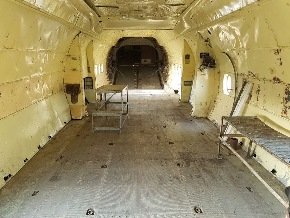 Каркас  самолёта Ан-12