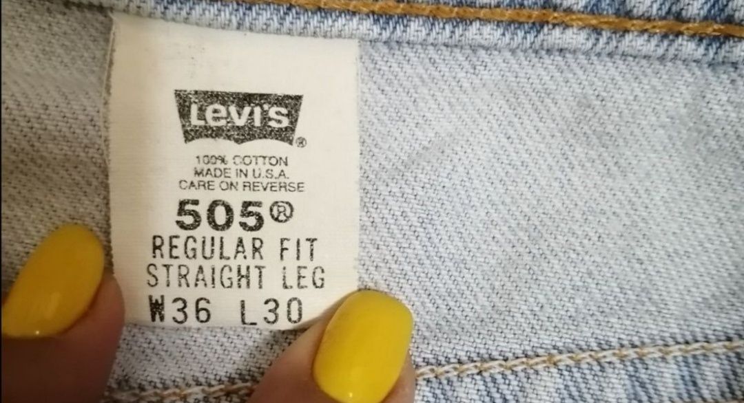 Фирменные джинсы Levis 505