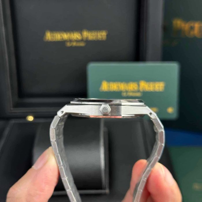 audemars piguet royal oak Extra-thin сребристо/синьо
