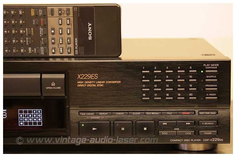 CD player SONY CDP X229ES /// Компакт диск плейър