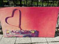 Tablou Canvas Valentine's Day, Ziua Indragostitilor 80 x 140 cm