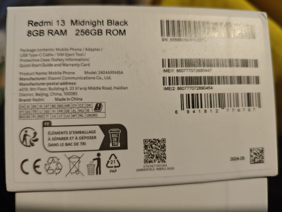 Xiaomi Redmi 13 256/8 GB