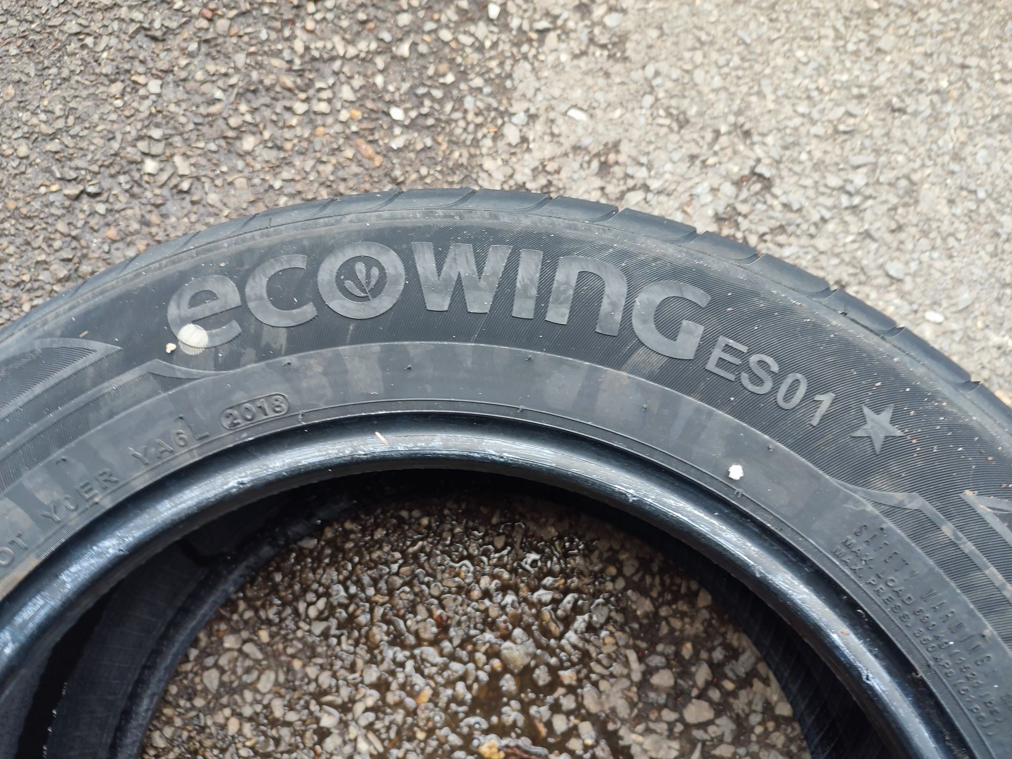 205/65/16" 4бр Kumho ecowing es01,dot2018,6-7mm