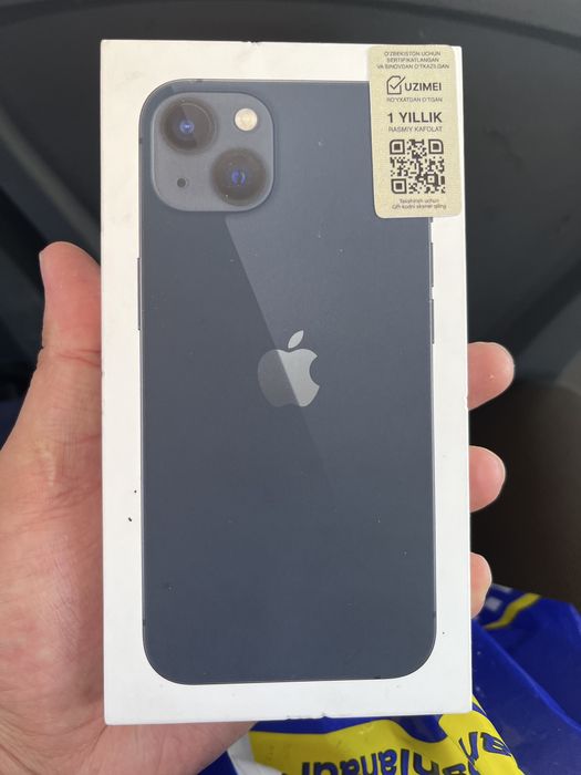 Iphone 13 garantiyasi bilan yonkst 100% yangi, bir hafta bo'lgan ochil
