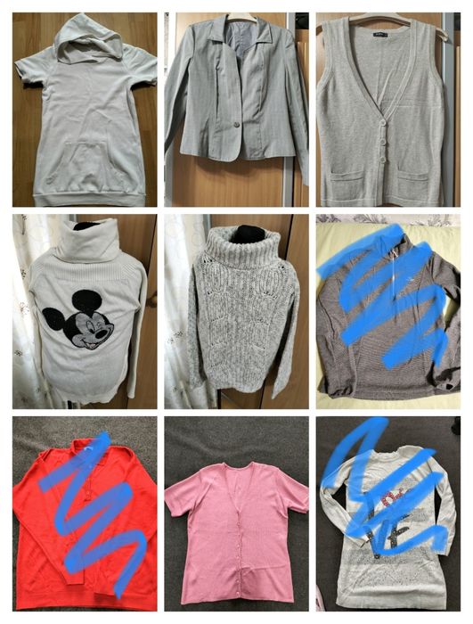 Женские вещи РАСПРОДАЖА от 400 тенге кофточки, свитера, юбки шорты пла