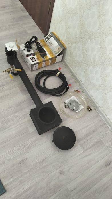 Горелка на отработке и газа