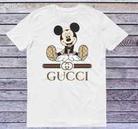 Дамски тениски Gucci,маркова тениска Гучи в бяло, дамски дрехи