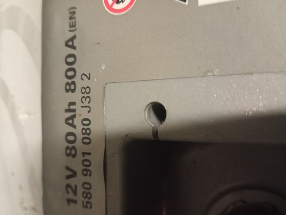 Baterie auto Varta Silver 80 amperi Agm Start Stop stare perfectă