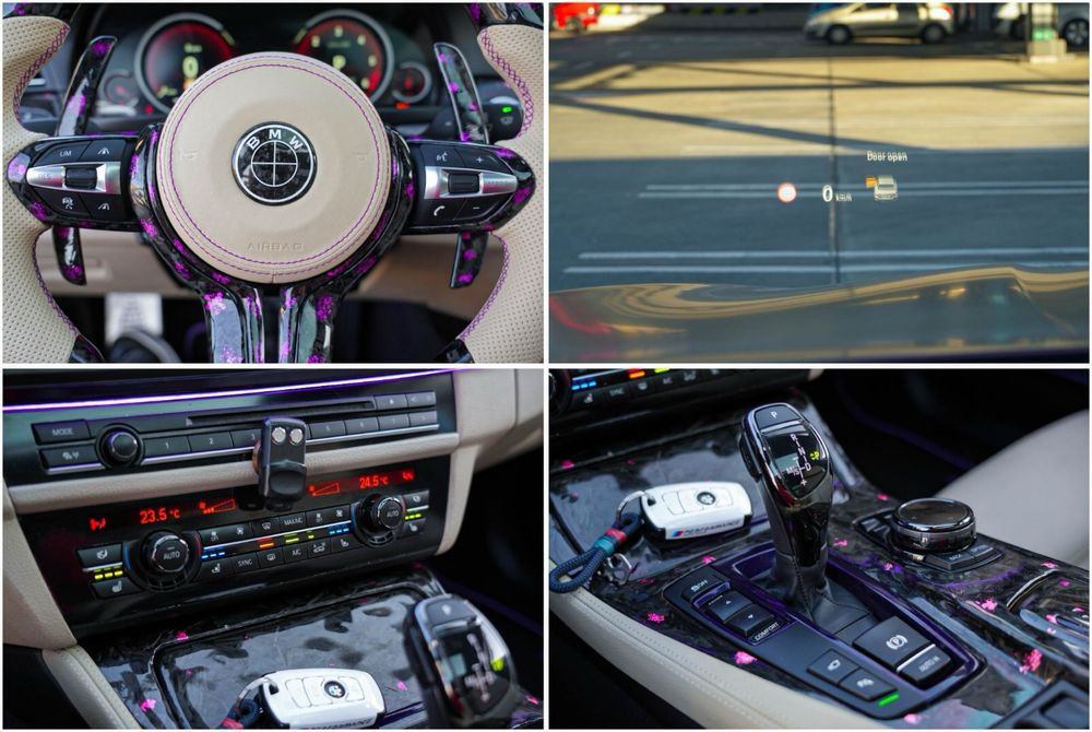 Idrive cearmic bmw f01 f02 f06 f10 f11 f12 f13 butoane clima ceramice