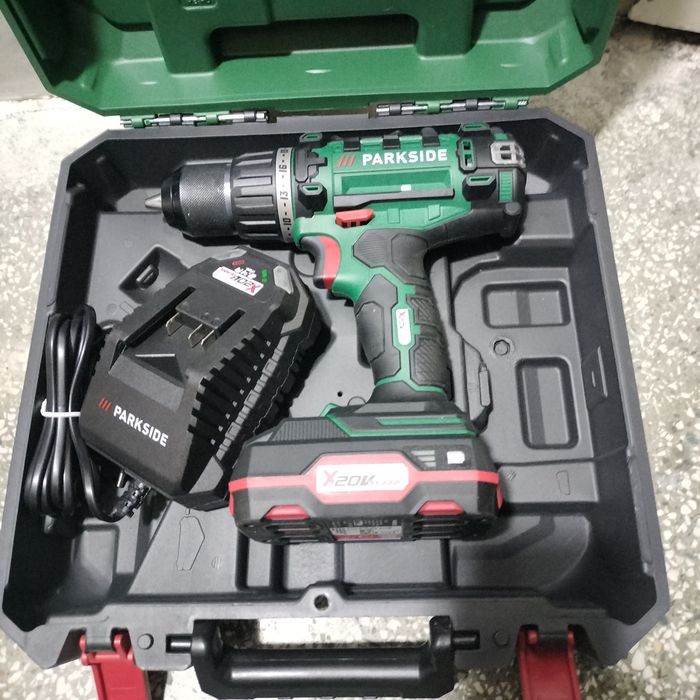 Bormașină Parkside 20 V, 2 Ah - NOUĂ