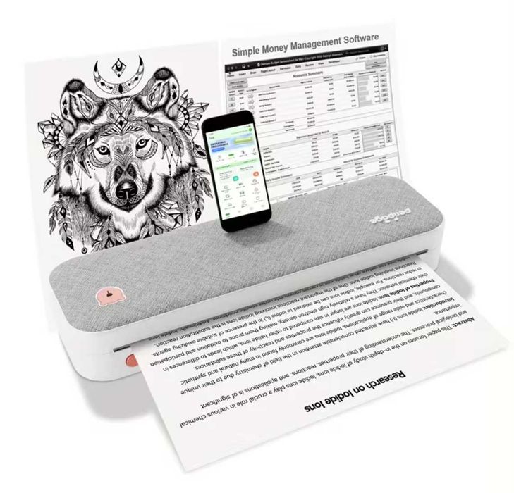 PeriPage A40 Портативен безмастилен принтер