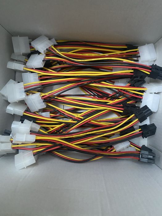 6 пиновый разъем переходник для видеокарты