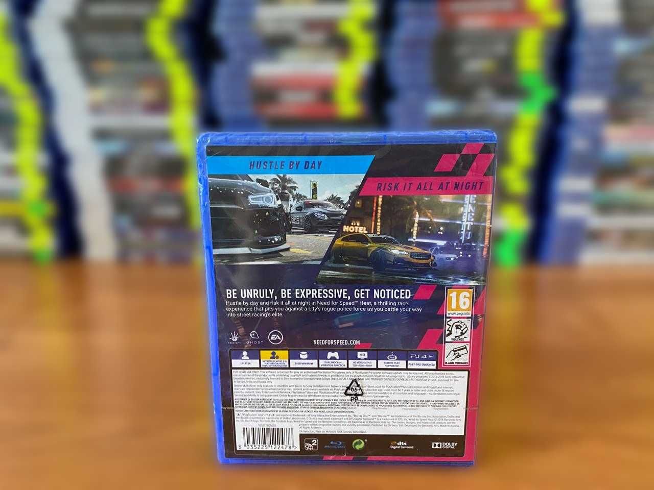 НОВЫЙ Need For Speed Heat PS4/PS5 NFS НФС Хит Пс4 Большой Выбор Дисков