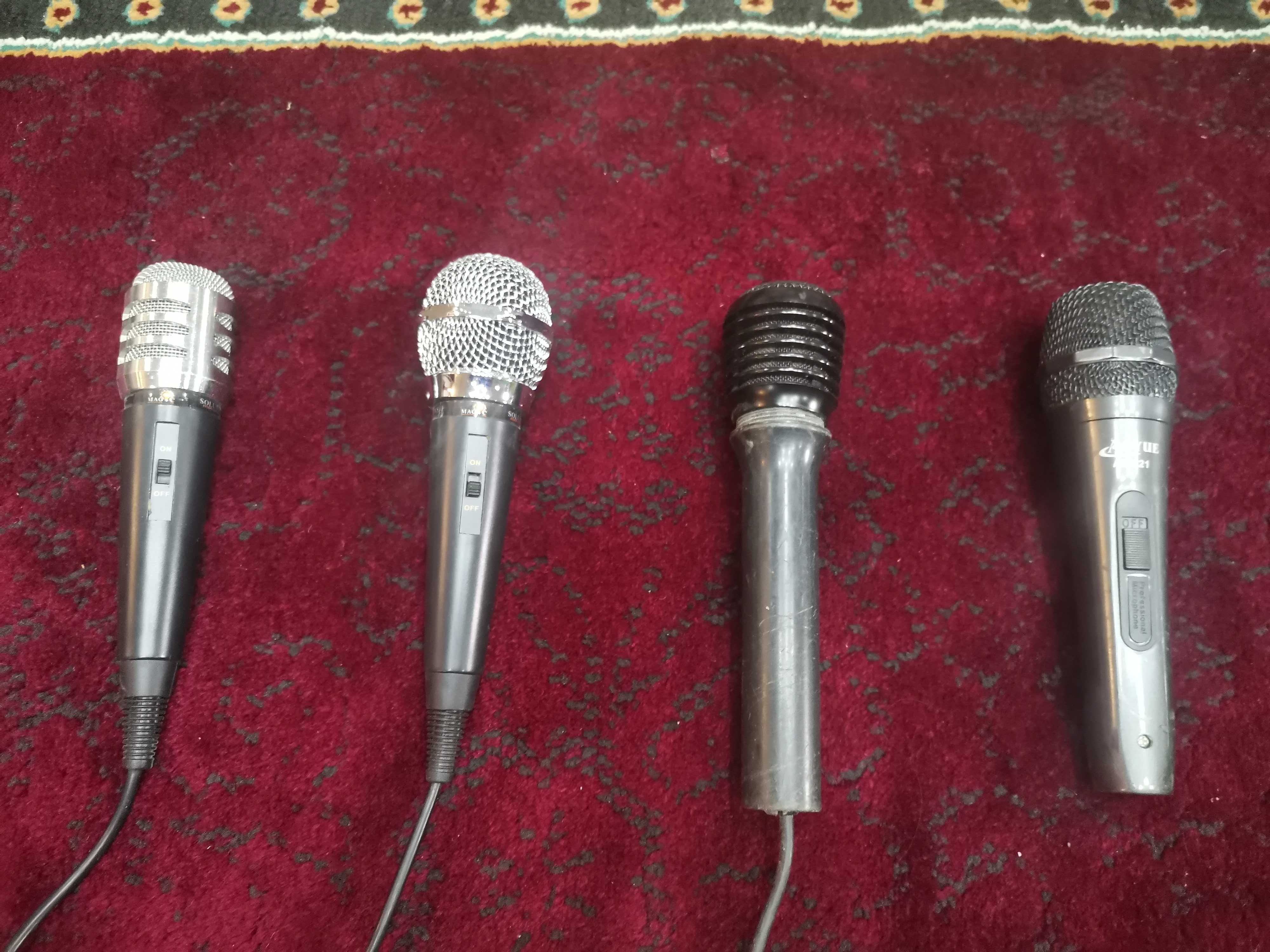 Микрофоны динамические для студий или интервью
