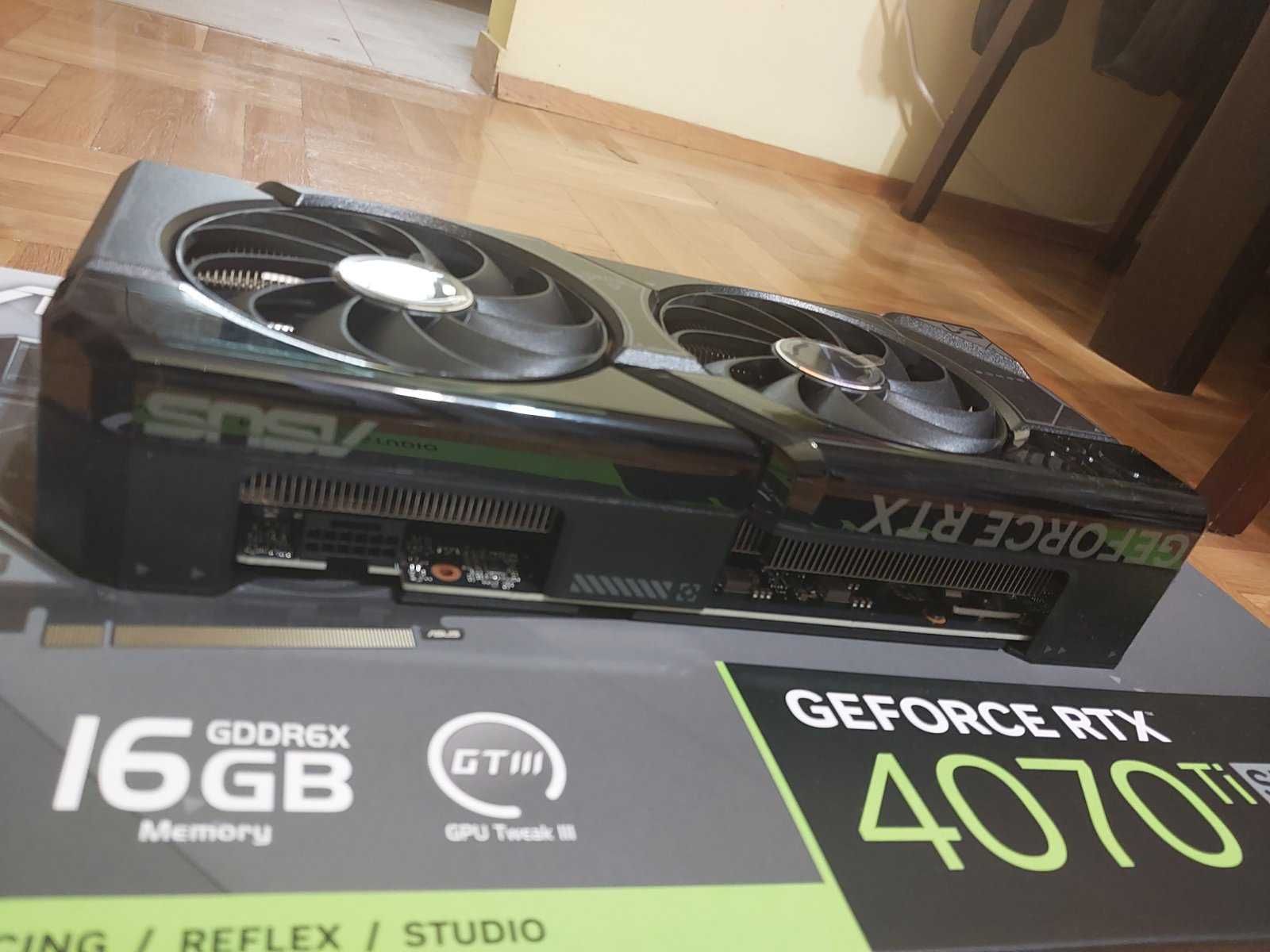 Asus Dual RTX 4070Ti Super 16GB видео карта