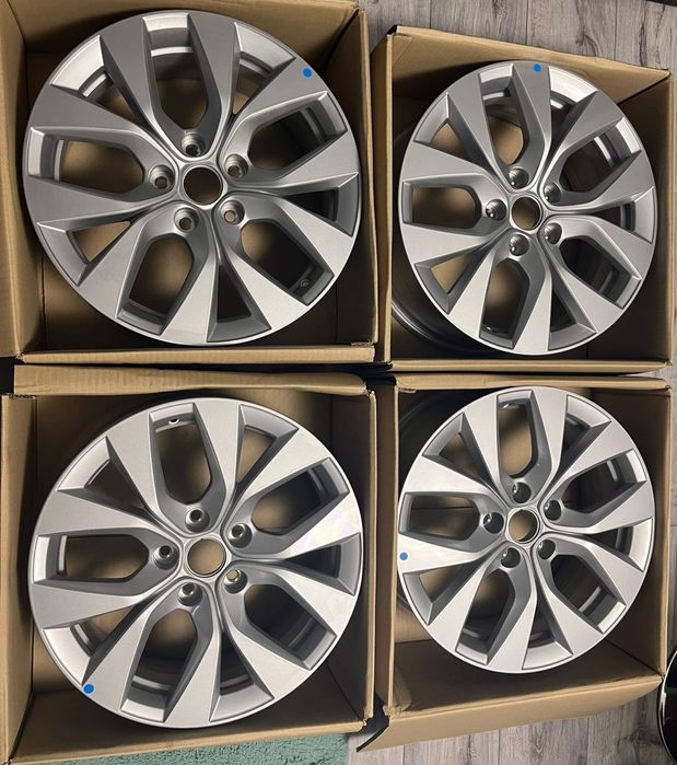 Set 4 Jante Aliaj ORIGINALE ET35 5x114.3 R17 Bahamas Megane Renaut
Set