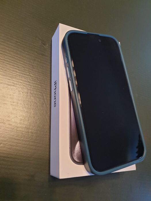 Iphone 15 Pro, blue titanium de 128 gb, in garantie!!
