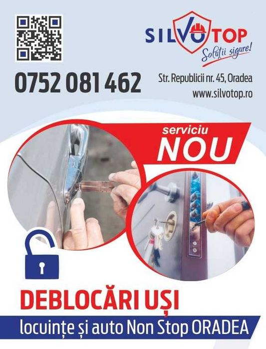 Deblocari Auto Oradea - Deblcoari Usi Metalice - Non Stop