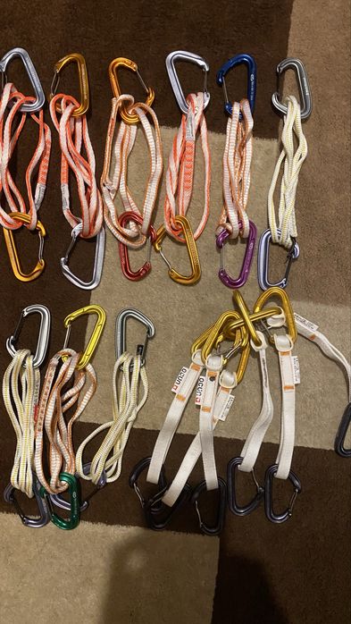 Bucla dyneema Ocun O-Sling Bio-Dyn 8 mm 60 cm echipata