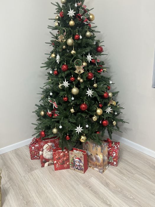 Елка зеленый ПВХ+ литый