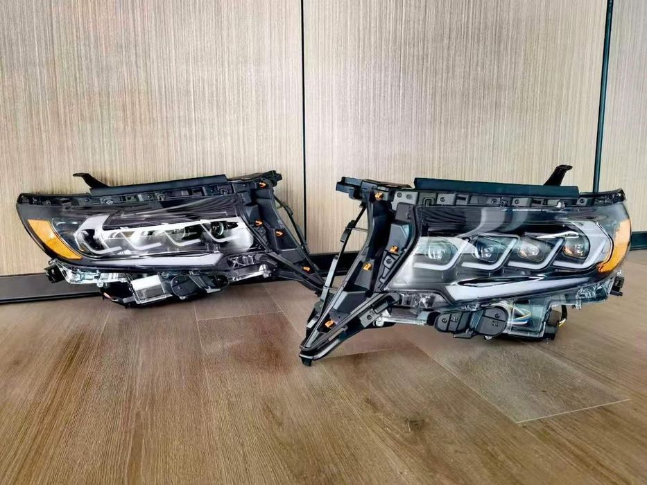 Продам фары. И бампер передний в сборе . Прадо 150 .