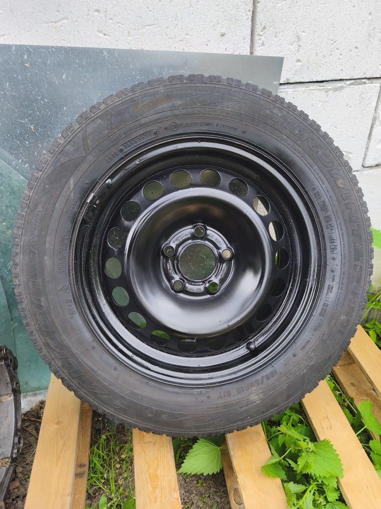 Roată Rezervă jantă tablă 195/65 R15 Opel Astra H