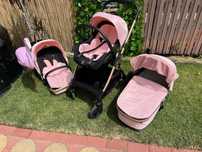 Carucior Chipolino Infinity 2024 Flamingo 3 in 1