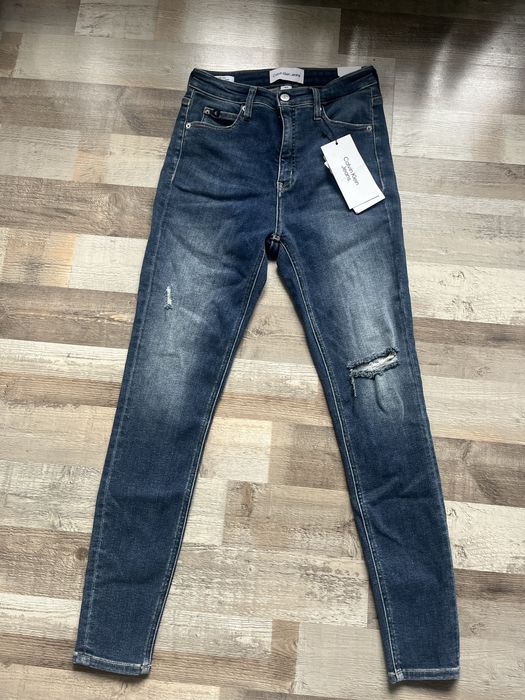 Calvin Klein Дамски дънки с висока талия