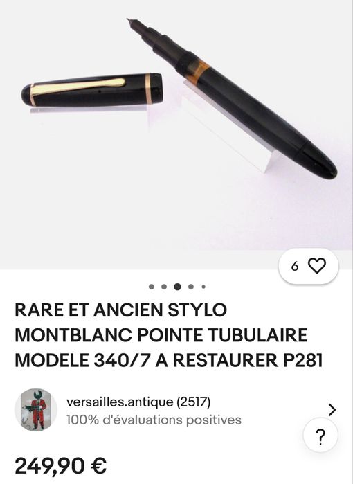 Montblanc pix cu cerneala