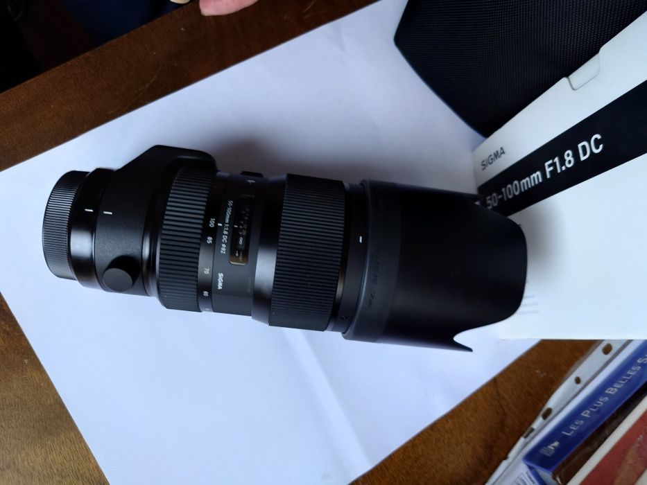 Obiectiv zoom Sigma 50-100mm f1.8 montura Canon EF