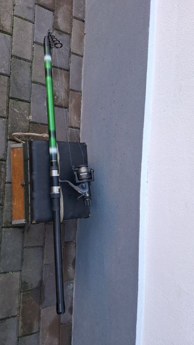 Undita strike force, mulineta shimano 4010xt7 / scaun pescar