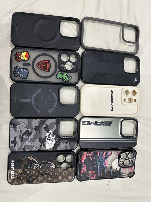 12 броя калъфи за iphone 15 pro