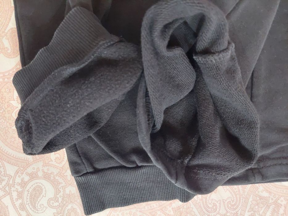 Set 2p pantaloni școală negri fata 10-11 ani