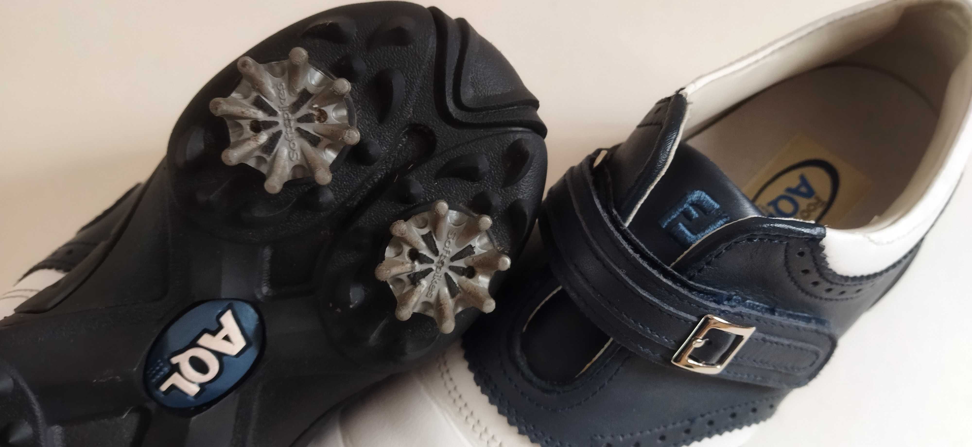 Женски обувки за голф FootJoy AQL, Обувки за спорт, Цвят бяло/черно