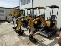 Miniexcavatoare Noi Chinezesti 1 tona