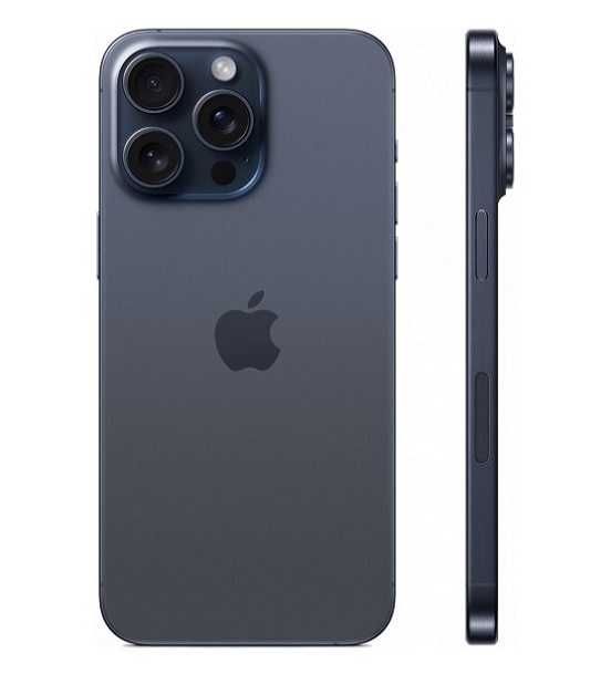 Жаңа Ашылмаған көк синий новый iPhone 15 pro 256 gb титановый корпус