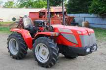 Tractor Carraro T5400 2005 3 cilindri 55 CP 4x4 3.300 ore + Plug/Freza