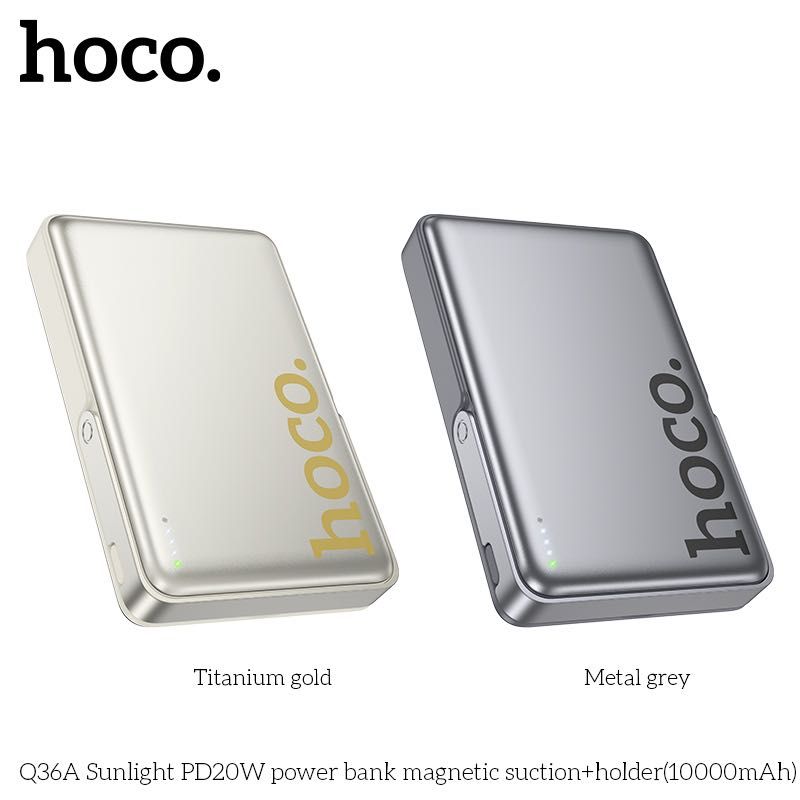 Hoco Q36/Q36 Sunlight 2в1 Ультра Тонкий 5000/10000mAh PD20W Power Bank