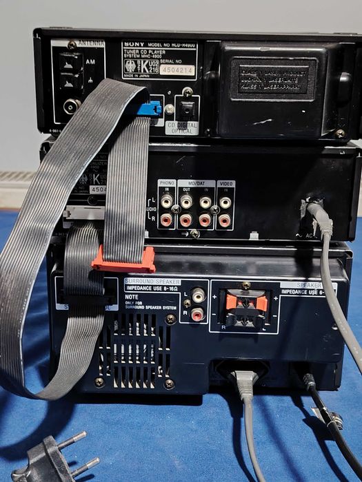 SONY Mhc-4900 Digital Signal Processing HI-FI Component System