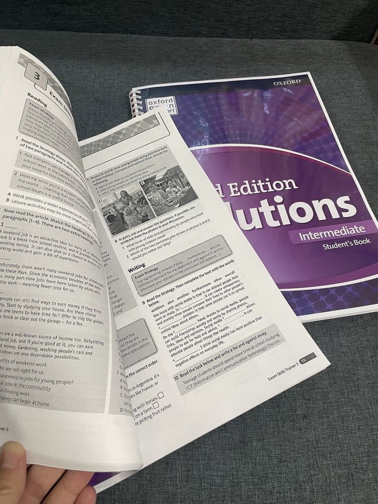 Solutions elementary third edition все уровни